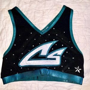 CHEER SPORT SHARKS CROP TOP 💙 2017-2018 PROGRAM CROP